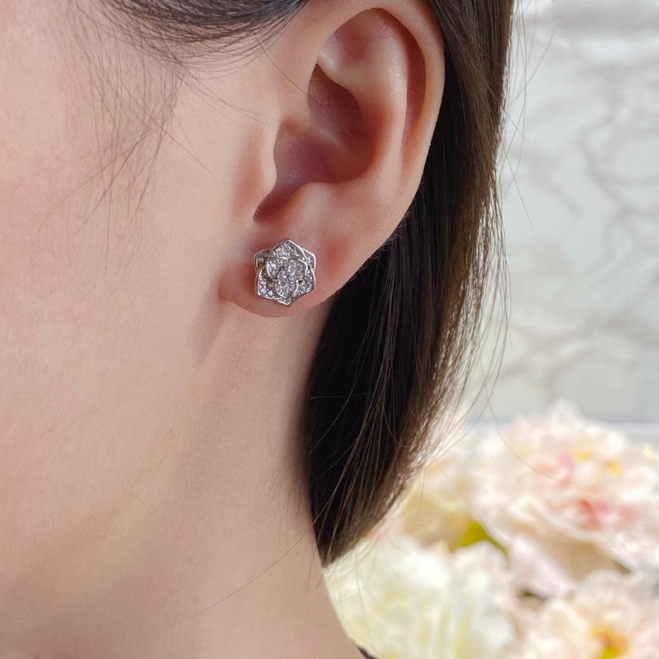 réplica,joyas,joyería,1:1,replica,fake,lujo,barato Pendientes Piaget rosa