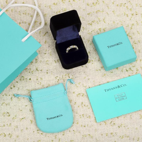 réplica,joyas,joyería,1:1,replica,fake,lujo,barato Pendientes con forma de llave con nudo en T y diamantes completos de Tiffany