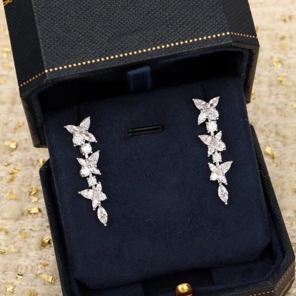 réplica,joyas,joyería,1:1,replica,fake,lujo,barato Pendientes Tiffany Victoria