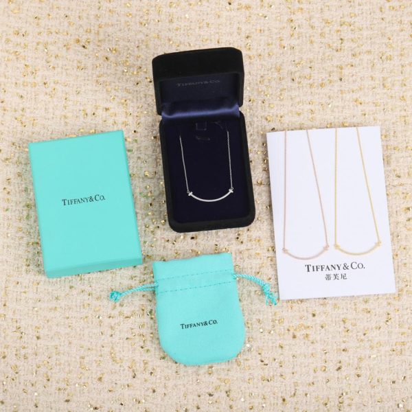 réplica,joyas,joyería,1:1,replica,fake,lujo,barato Collar sonrisa Tiffany T