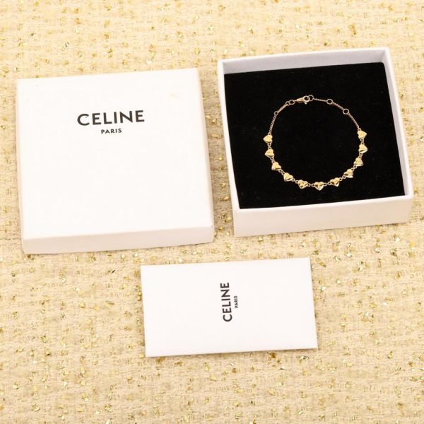 réplica,joyas,joyería,1:1,replica,fake,lujo,barato Aretes de diamantes y cuentas Celine Arc de Triomphe