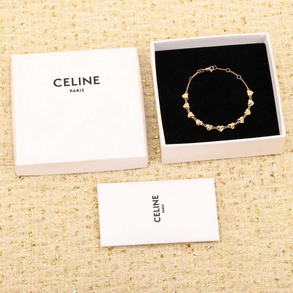 réplica,joyas,joyería,1:1,replica,fake,lujo,barato réplica,joyas,joyería,1:1,replica,fake,lujo,barato Pulsera Celine multi-love collar de doble capa