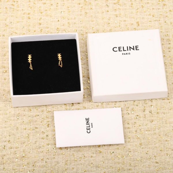 réplica,joyas,joyería,1:1,replica,fake,lujo,barato Pendientes Celine Arco de Triunfo