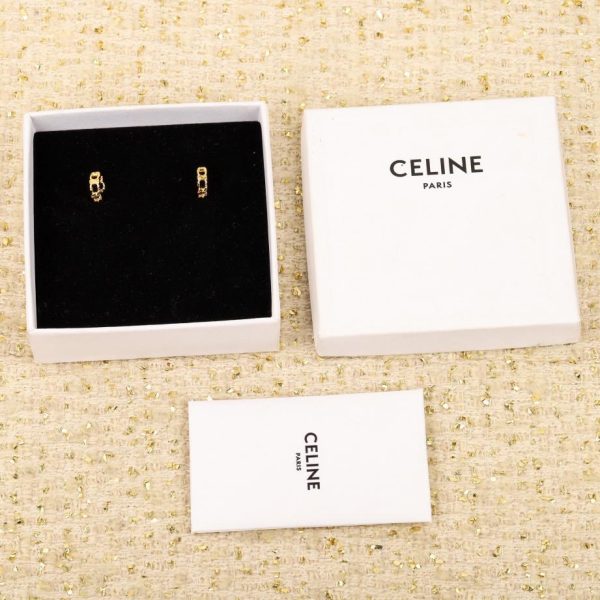 réplica,joyas,joyería,1:1,replica,fake,lujo,barato Pendientes Celine Arco Arco de Triunfo