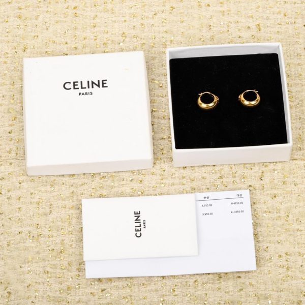 réplica,joyas,joyería,1:1,replica,fake,lujo,barato Pendientes de arco Celine