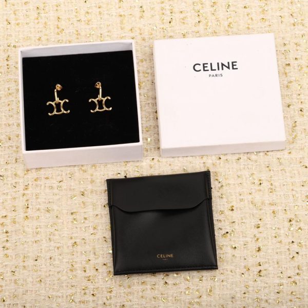 réplica,joyas,joyería,1:1,replica,fake,lujo,barato Pendientes Celine Arco de Triunfo