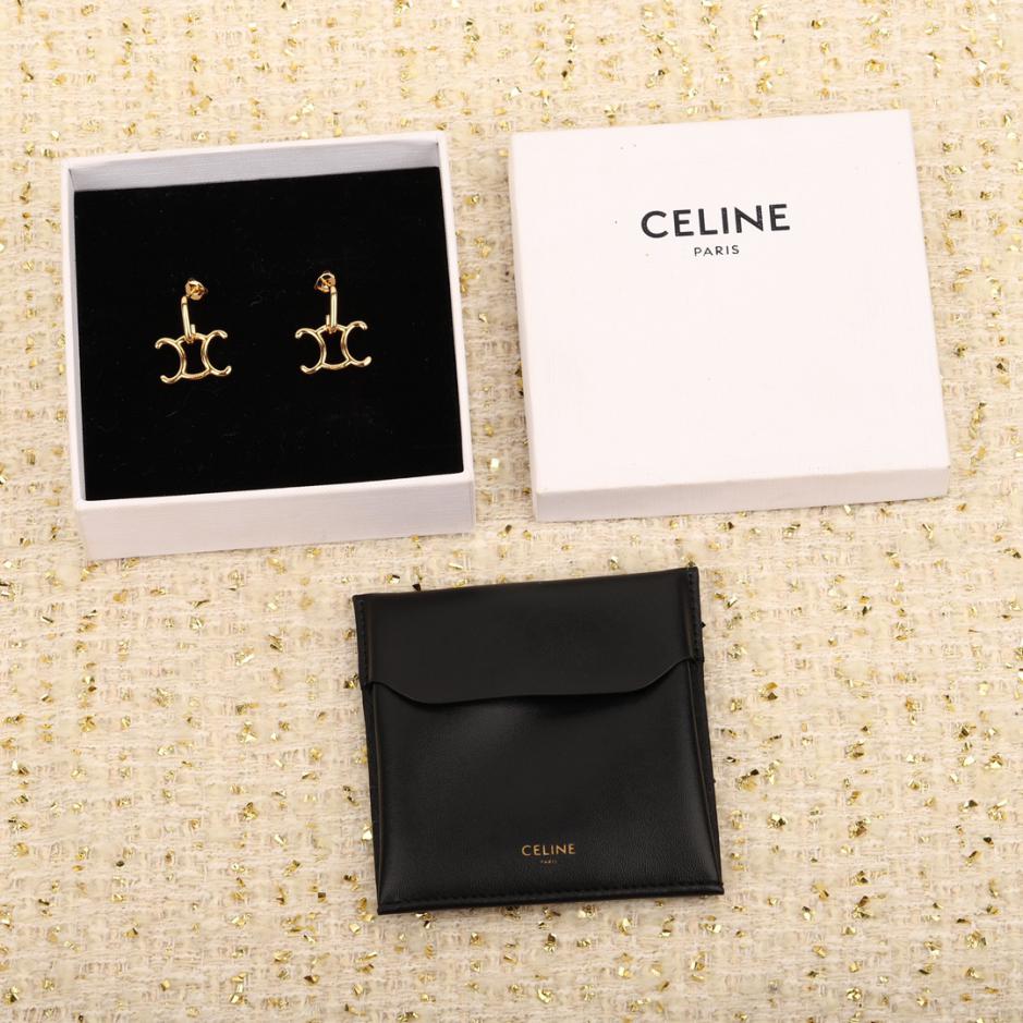 réplica,joyas,joyería,1:1,replica,fake,lujo,barato réplica,joyas,joyería,1:1,replica,fake,lujo,barato Pendientes Celine Arco de Triunfo
