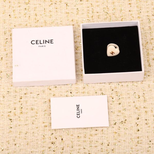 réplica,joyas,joyería,1:1,replica,fake,lujo,barato Anillo de resina Celine Arco de Triunfo