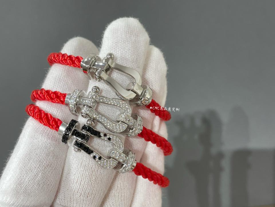 réplica,joyas,joyería,1:1,replica,fake,lujo,barato Pulsera Fred grande roja