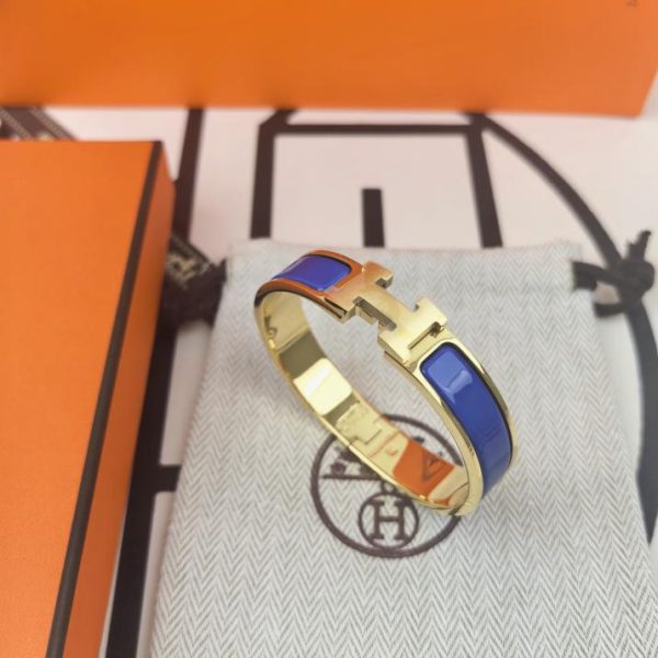 réplica,joyas,joyería,1:1,replica,fake,lujo,barato Pulsera de esmalte H clásica de Hermes/modelo mejorado