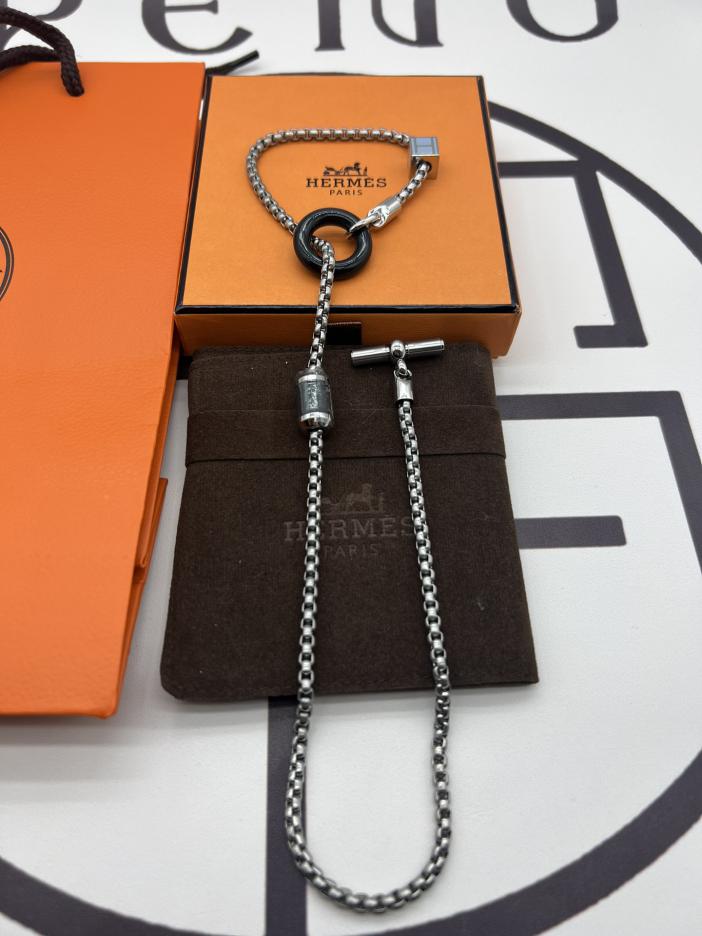 réplica,joyas,joyería,1:1,replica,fake,lujo,barato réplica,joyas,joyería,1:1,replica,fake,lujo,barato Collar de cuerno de búfalo Hermes meli melo