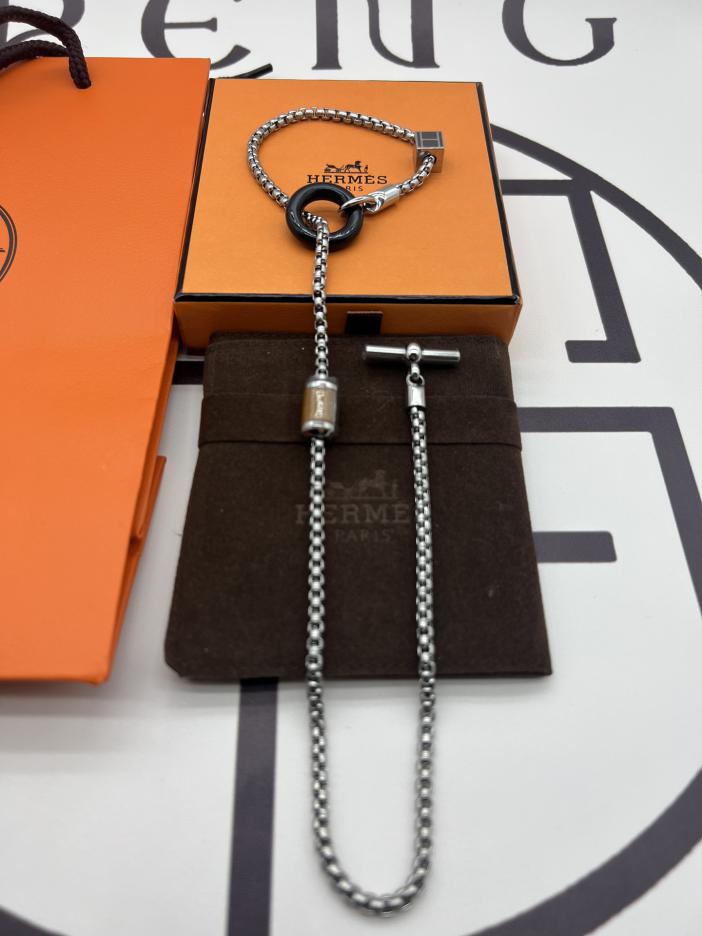 réplica,joyas,joyería,1:1,replica,fake,lujo,barato réplica,joyas,joyería,1:1,replica,fake,lujo,barato Collar de cuerno de búfalo Hermes meli melo