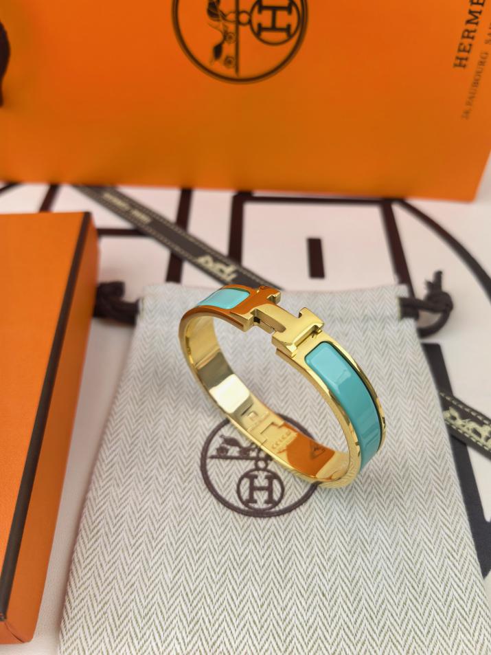 réplica,joyas,joyería,1:1,replica,fake,lujo,barato réplica,joyas,joyería,1:1,replica,fake,lujo,barato Pulsera Hermes clásica H esmaltada