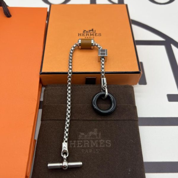 réplica,joyas,joyería,1:1,replica,fake,lujo,barato Collar de cuerno de búfalo Hermes meli melo