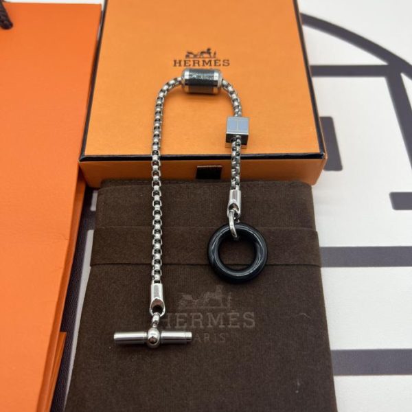 réplica,joyas,joyería,1:1,replica,fake,lujo,barato Collar de cuerno de búfalo Hermes meli melo