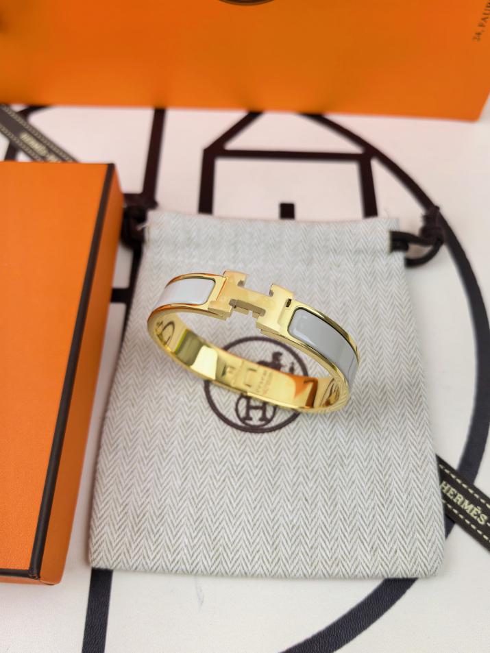 réplica,joyas,joyería,1:1,replica,fake,lujo,barato réplica,joyas,joyería,1:1,replica,fake,lujo,barato Pulsera de esmalte H clásica de Hermes versión mejorada