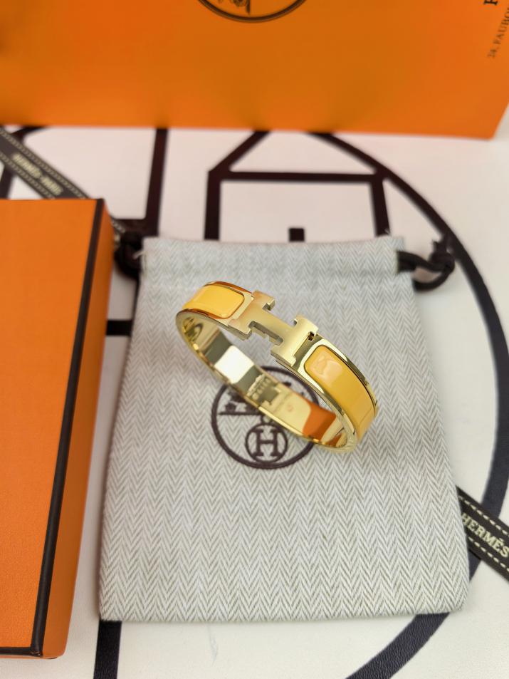 réplica,joyas,joyería,1:1,replica,fake,lujo,barato réplica,joyas,joyería,1:1,replica,fake,lujo,barato Pulsera de esmalte H clásica de Hermes versión mejorada