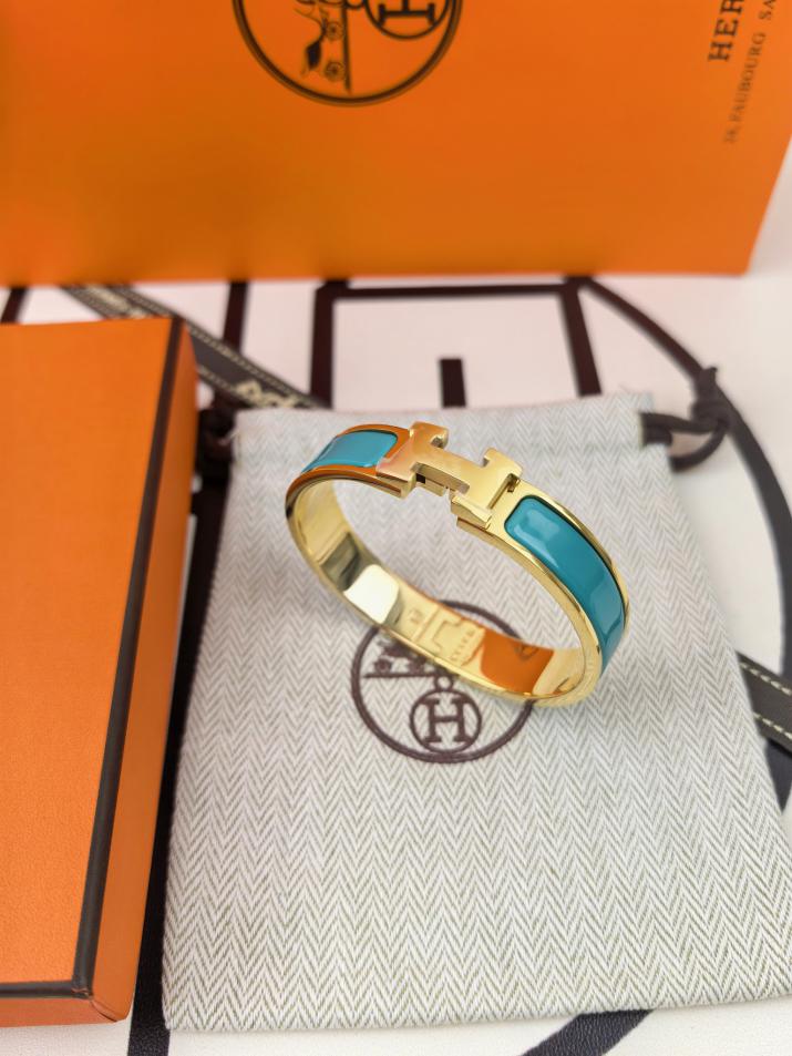 réplica,joyas,joyería,1:1,replica,fake,lujo,barato réplica,joyas,joyería,1:1,replica,fake,lujo,barato Pulsera de esmalte H clásica de Hermes versión mejorada