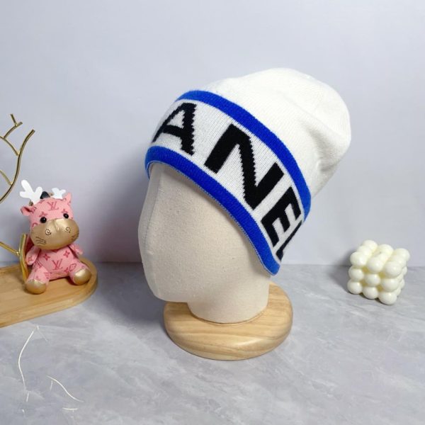 réplica,joyas,joyería,1:1,replica,fake,lujo,barato El último gorro de punto de lana de Chanel, unisex