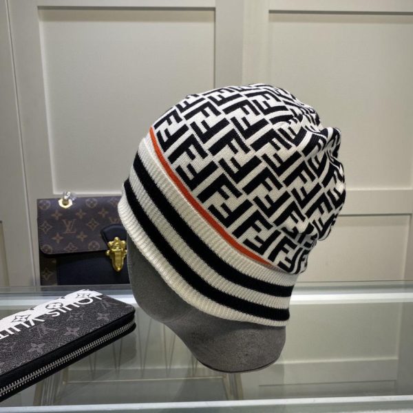 réplica,joyas,joyería,1:1,replica,fake,lujo,barato Fendi gorro de punto material de cachemira para hombres y mujeres.
