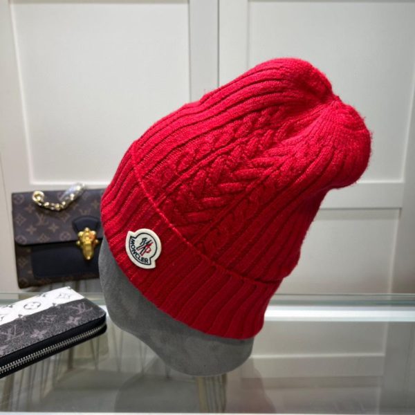 réplica,joyas,joyería,1:1,replica,fake,lujo,barato Gorro de punto MONCLER estilo clásico para hombre y mujer.