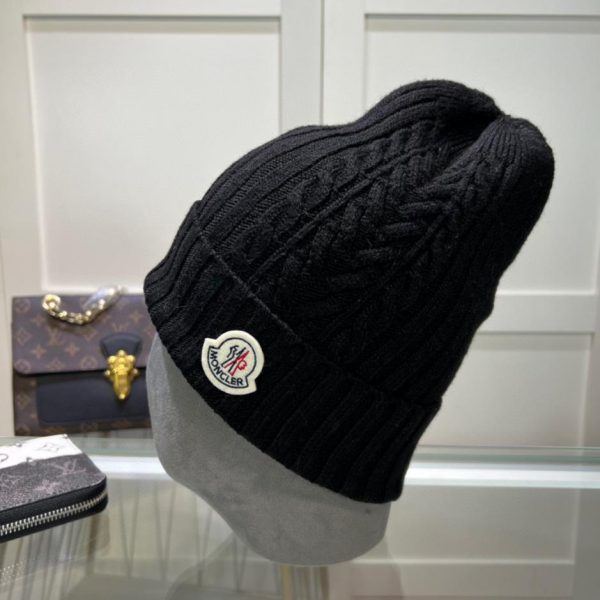 réplica,joyas,joyería,1:1,replica,fake,lujo,barato Gorro de punto MONCLER estilo clásico para hombre y mujer.