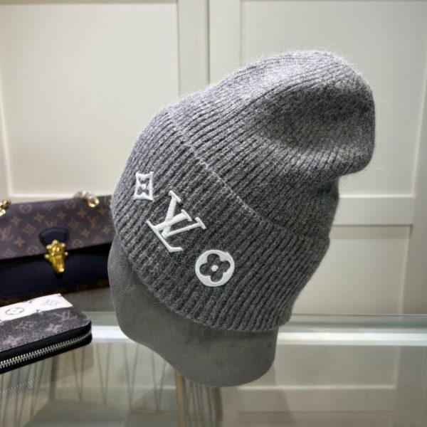 réplica,joyas,joyería,1:1,replica,fake,lujo,barato Gorro de punto de lana más vendido de Louis Vuitton