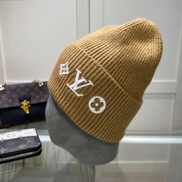 réplica,joyas,joyería,1:1,replica,fake,lujo,barato Gorro de punto de lana más vendido de Louis Vuitton