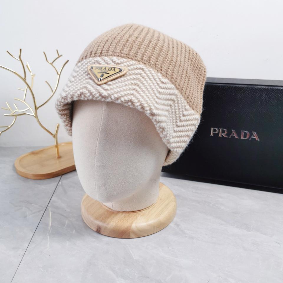 réplica,joyas,joyería,1:1,replica,fake,lujo,barato réplica,joyas,joyería,1:1,replica,fake,lujo,barato Gorro con protección para los oídos tejido otoño e invierno versión de alta calidad de Prada