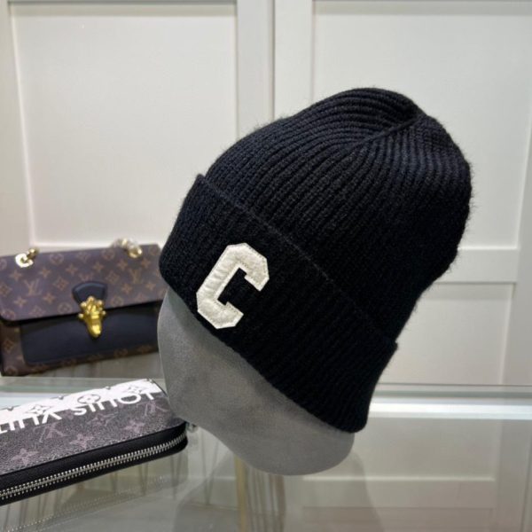 réplica,joyas,joyería,1:1,replica,fake,lujo,barato Gorro de punto CELINE para hombre y mujer