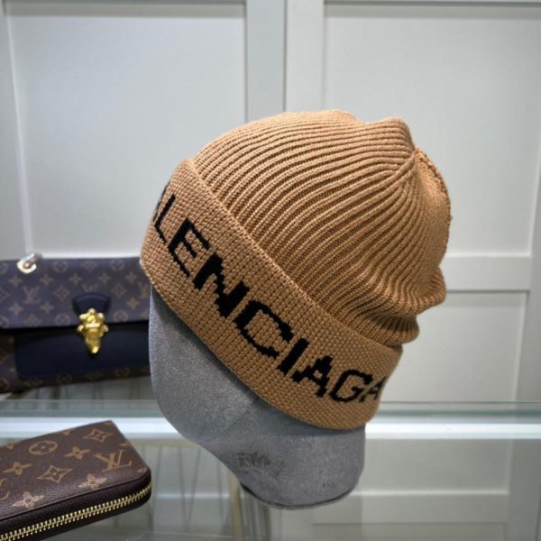 réplica,joyas,joyería,1:1,replica,fake,lujo,barato BALENCIAGA último gorro de lana de otoño e invierno.