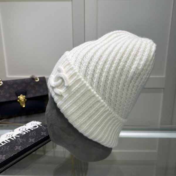 réplica,joyas,joyería,1:1,replica,fake,lujo,barato Gorro de lana Chanel otoño e invierno.