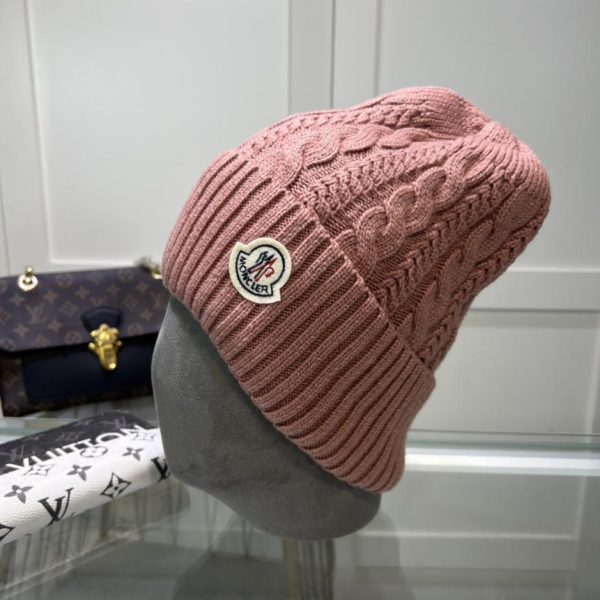 réplica,joyas,joyería,1:1,replica,fake,lujo,barato Gorro de punto MONCLER estilo clásico para hombre y mujer.