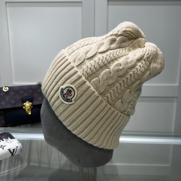 réplica,joyas,joyería,1:1,replica,fake,lujo,barato Gorro de punto MONCLER estilo clásico para hombre y mujer.