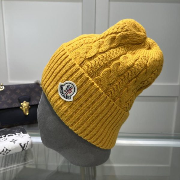 réplica,joyas,joyería,1:1,replica,fake,lujo,barato Gorro de punto MONCLER estilo clásico para hombre y mujer.