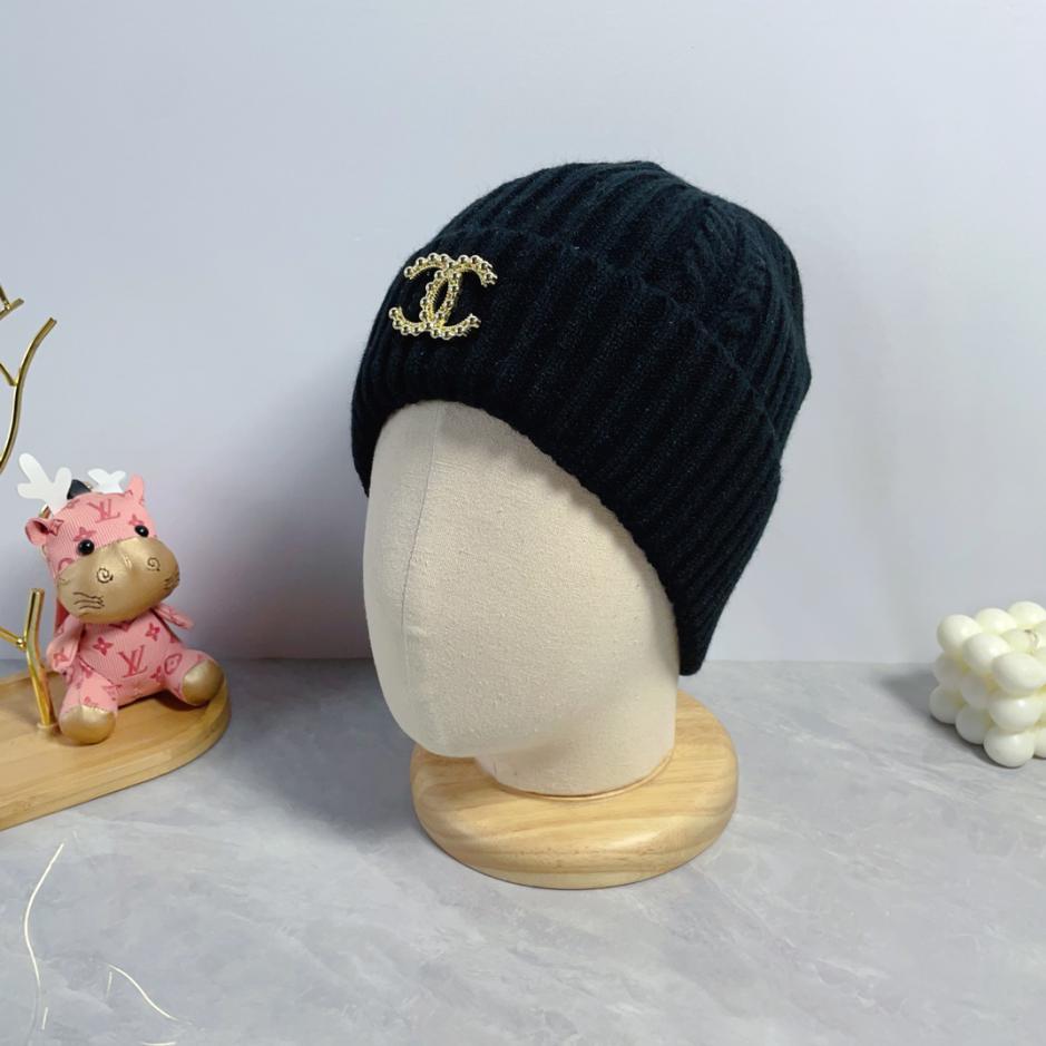 réplica,joyas,joyería,1:1,replica,fake,lujo,barato réplica,joyas,joyería,1:1,replica,fake,lujo,barato Gorro de lana Chanel otoño e invierno.