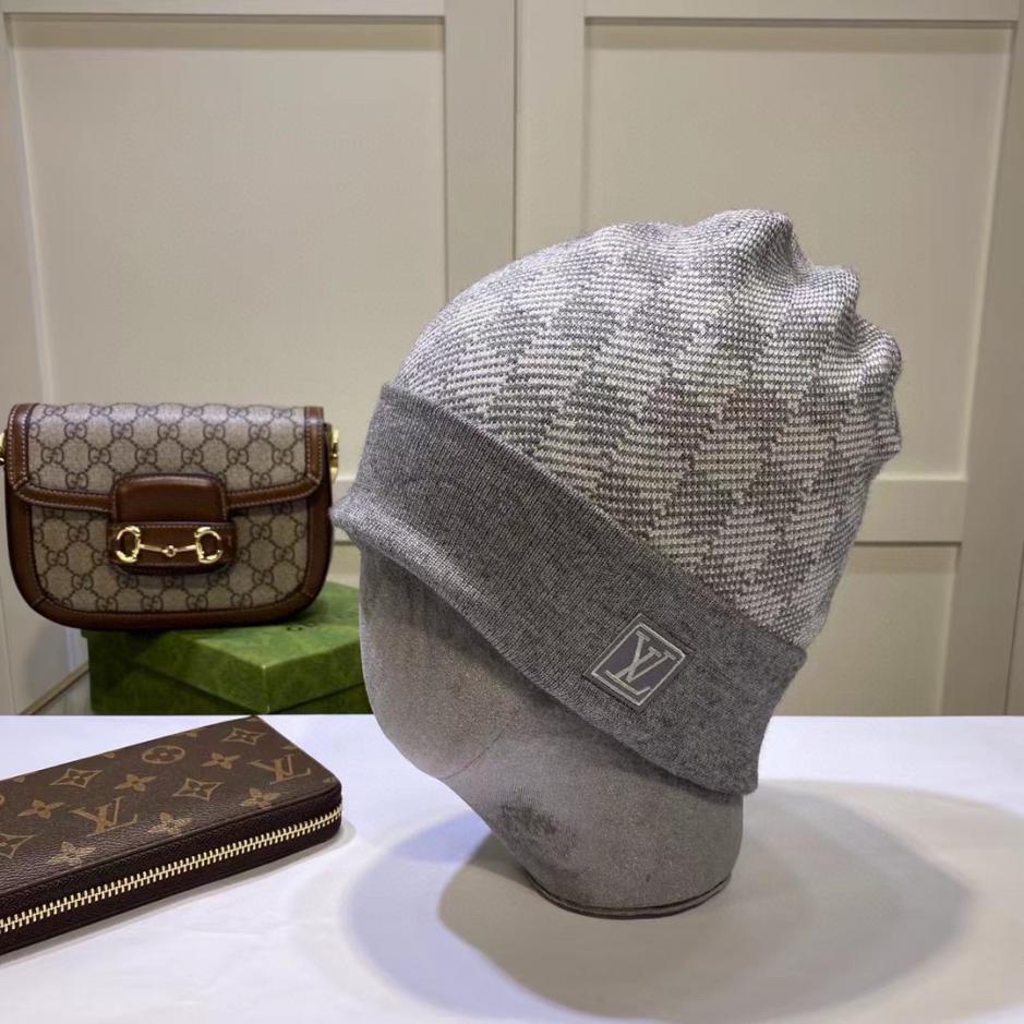 réplica,joyas,joyería,1:1,replica,fake,lujo,barato réplica,joyas,joyería,1:1,replica,fake,lujo,barato Gorro de punto Louis Vuitton de cachemira para hombre y mujer.
