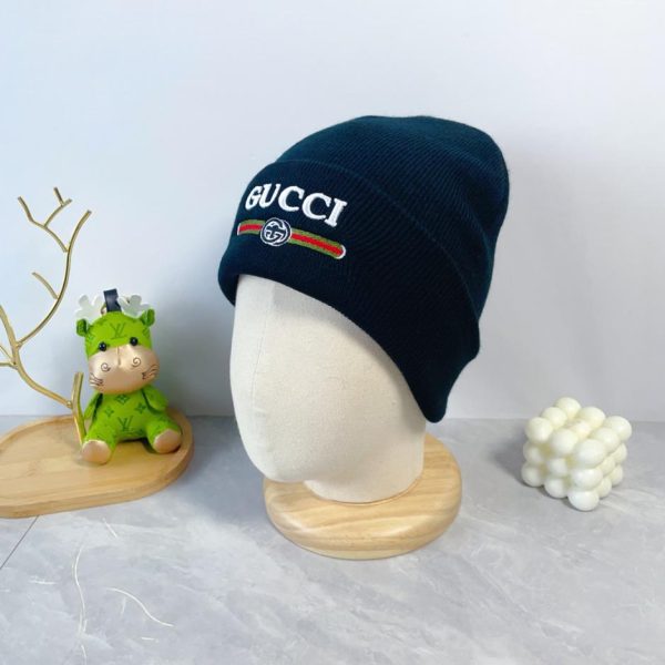 réplica,joyas,joyería,1:1,replica,fake,lujo,barato El último gorro de punto de lana de GUCCI, unisex