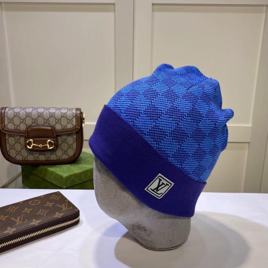 réplica,joyas,joyería,1:1,replica,fake,lujo,barato réplica,joyas,joyería,1:1,replica,fake,lujo,barato Gorro de punto Louis Vuitton de cachemira para hombre y mujer.