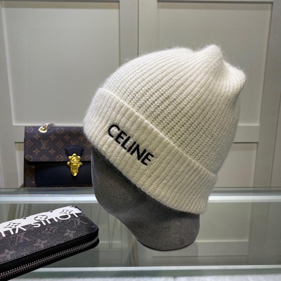 réplica,joyas,joyería,1:1,replica,fake,lujo,barato réplica,joyas,joyería,1:1,replica,fake,lujo,barato Gorro de punto CELINE de lana, mismo estilo para hombre y mujer.
