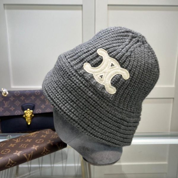 réplica,joyas,joyería,1:1,replica,fake,lujo,barato Gorro de punto CELINE para hombre y mujer