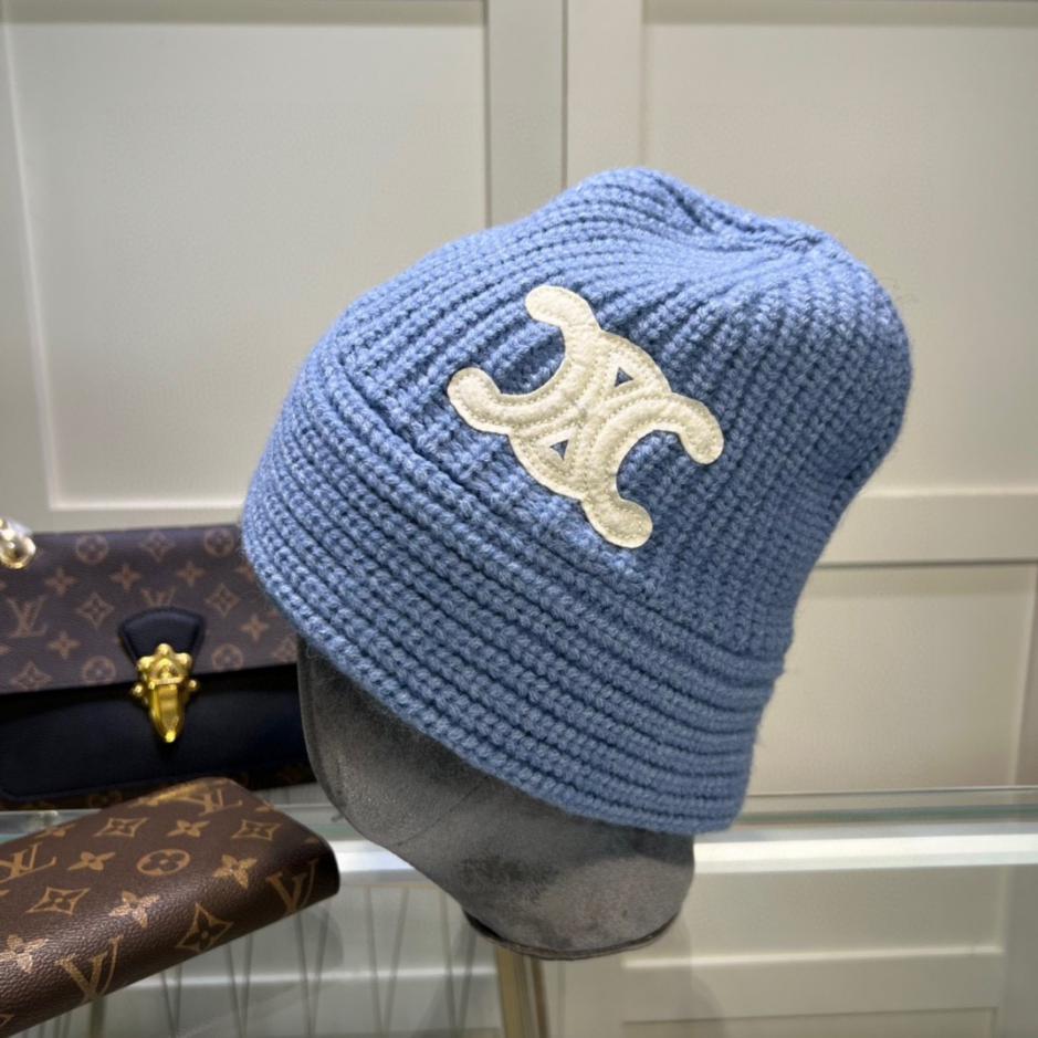 réplica,joyas,joyería,1:1,replica,fake,lujo,barato réplica,joyas,joyería,1:1,replica,fake,lujo,barato Gorro de punto CELINE para hombre y mujer