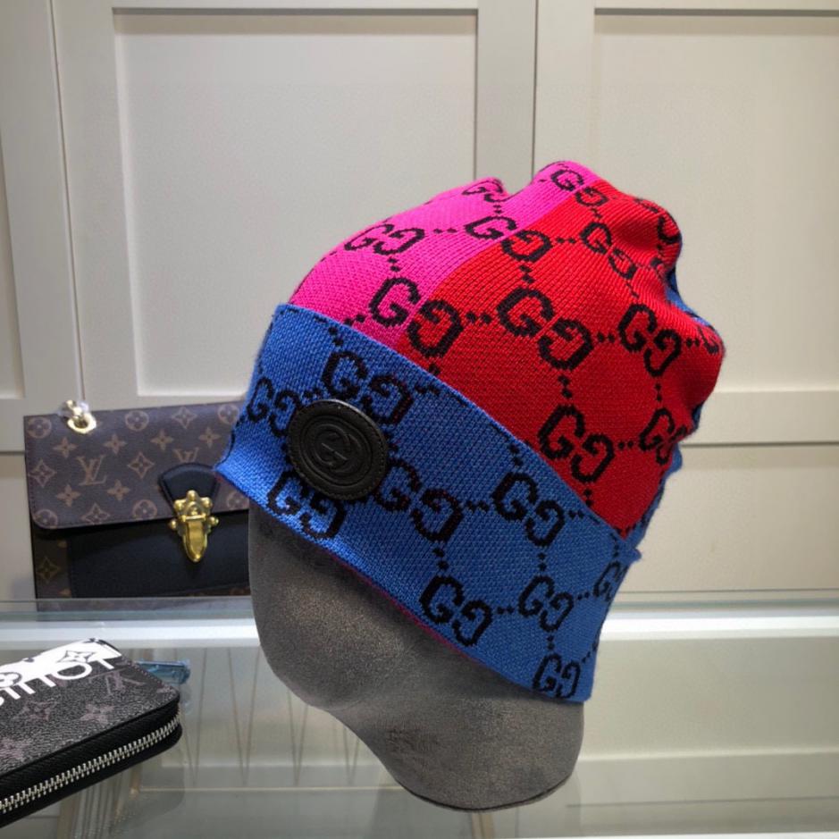 réplica,joyas,joyería,1:1,replica,fake,lujo,barato réplica,joyas,joyería,1:1,replica,fake,lujo,barato El último gorro de punto de mezcla de lana de GUCCI, unisex