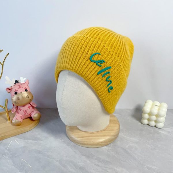 réplica,joyas,joyería,1:1,replica,fake,lujo,barato Nuevos sombreros de lana Celine de otoño e invierno para hombres y mujeres.