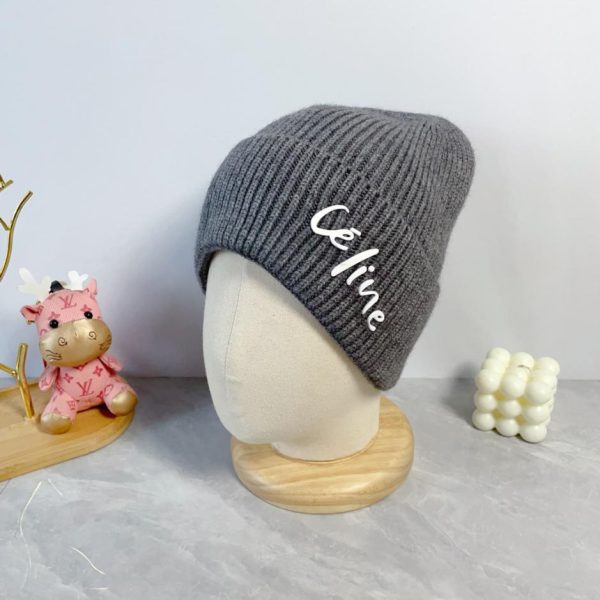 réplica,joyas,joyería,1:1,replica,fake,lujo,barato Nuevos sombreros de lana Celine de otoño e invierno para hombres y mujeres.