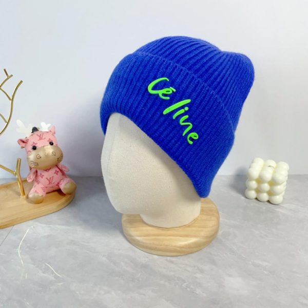 réplica,joyas,joyería,1:1,replica,fake,lujo,barato Nuevos sombreros de lana Celine de otoño e invierno para hombres y mujeres.