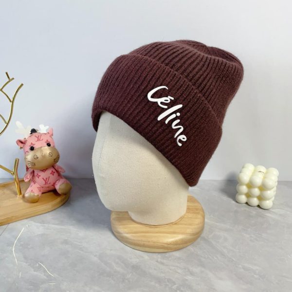 réplica,joyas,joyería,1:1,replica,fake,lujo,barato Nuevos sombreros de lana Celine de otoño e invierno para hombres y mujeres.
