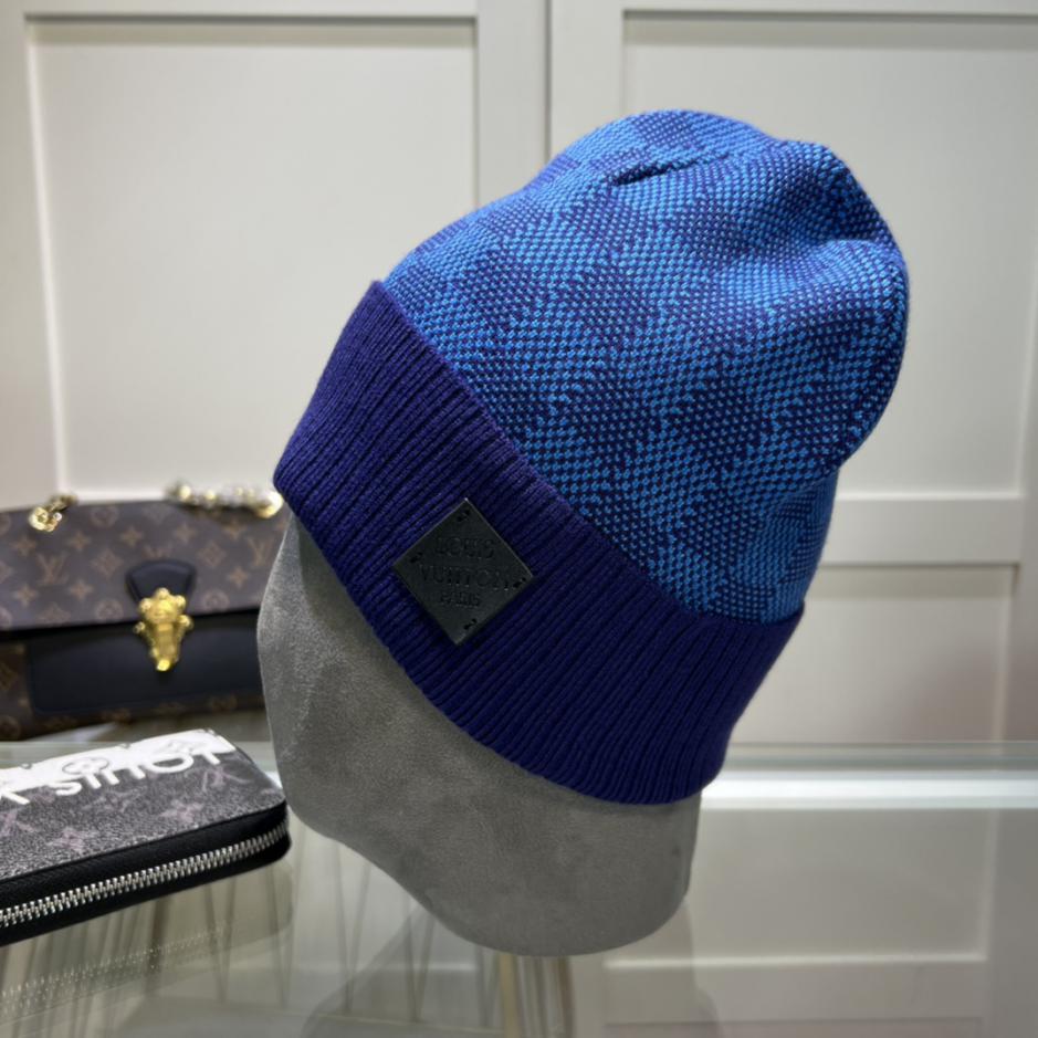 réplica,joyas,joyería,1:1,replica,fake,lujo,barato réplica,joyas,joyería,1:1,replica,fake,lujo,barato Gorro de punto Louis Vuitton de cachemira para hombre y mujer.
