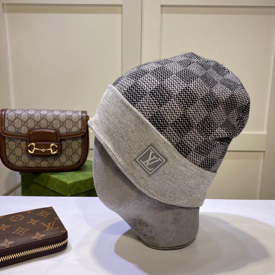 réplica,joyas,joyería,1:1,replica,fake,lujo,barato réplica,joyas,joyería,1:1,replica,fake,lujo,barato Gorro de punto Louis Vuitton de cachemira para hombre y mujer.