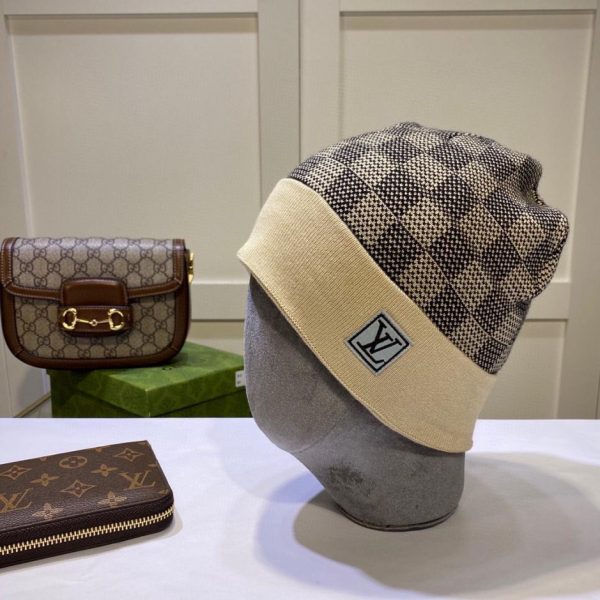 réplica,joyas,joyería,1:1,replica,fake,lujo,barato Gorro de punto de calidad de lana cachemir Chanel